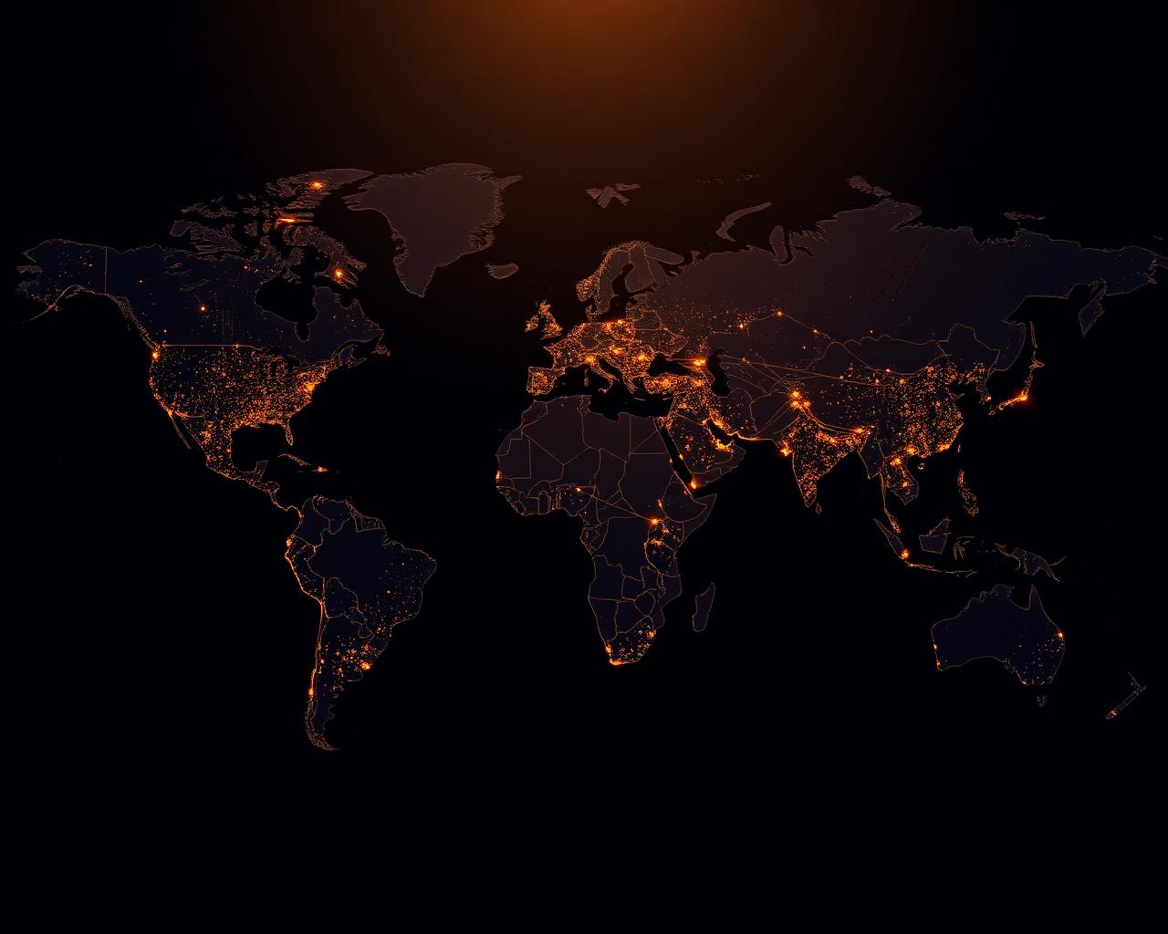 Global network of carriers and data centers
